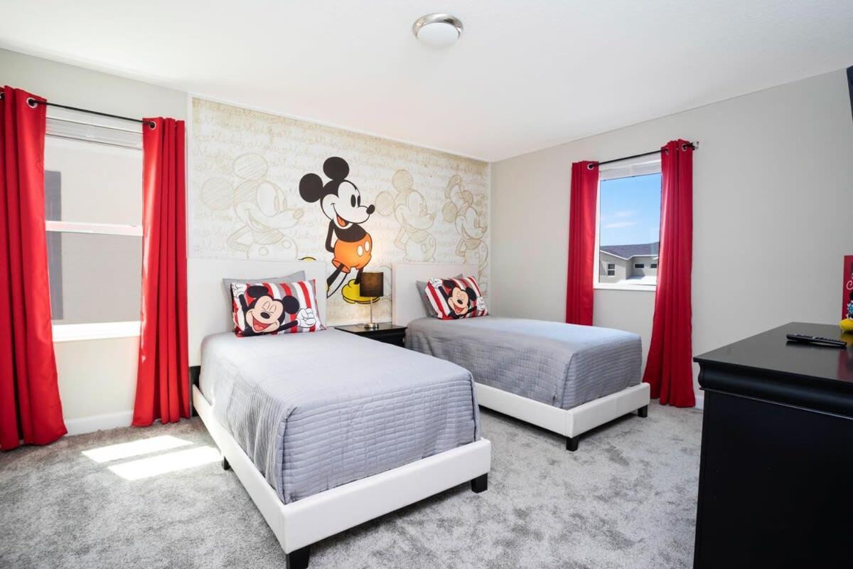 Marvelous 7Bd/5Ba Family Friendly W/ Gameroom & Pool Close To Disney 1201 Kissimmee Luaran gambar