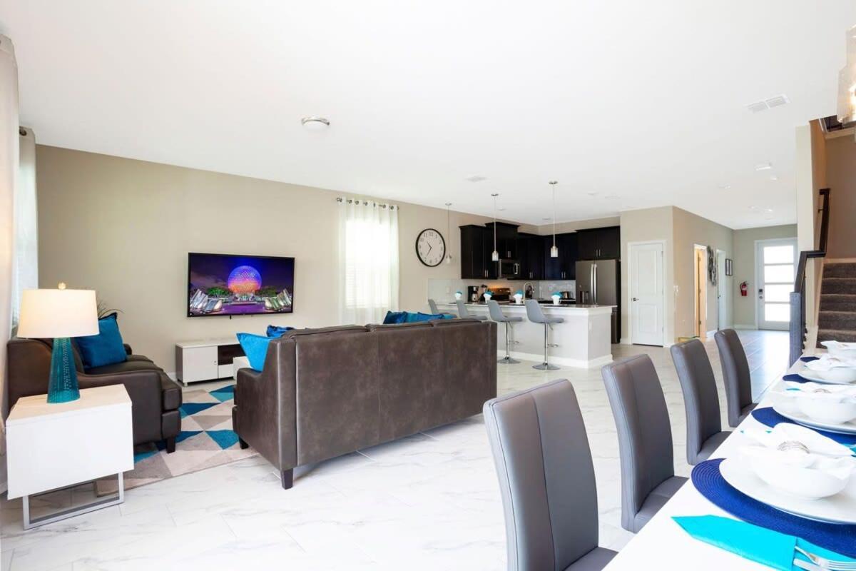 Marvelous 7Bd/5Ba Family Friendly W/ Gameroom & Pool Close To Disney 1201 Kissimmee Luaran gambar